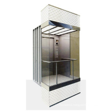 Hosting HD-G09 Outdoor Glass Panoramic observation lift traction Passenger Elevators Sightseeing Elevators